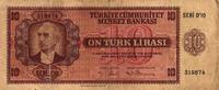 Turkey / Türkei 10 Lirasi P141 -