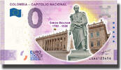 Colombia 0 Euro 2026 0 Euro Souvenir Banknote Colombia-Capitolio Naciona... 9,00 EUR  + 8,90 EUR frais d'envoi