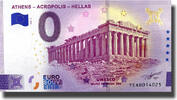 Greece 0 Euro 2026 Gold 0 Euro Souvenir Banknote Athens-Acropolis- Hella... 3,50 EUR  + 8,90 EUR frais d'envoi