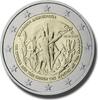  Coloured Coin King of Denmark Frederik X Coronation 2024 2 Euro  