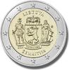 Lithuania €2 2019 LITHUANIA ZEMATIJA 2 EURO COIN -
