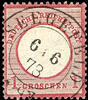 Preußen Nachverwendungen  SEEGEFELD 6/6 73  - K2, OPD Potsdam, zentrisch klar auf Kabinettstück 1 Gr. großer Schild   gebraucht