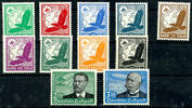 Deutsches Reich 5 Pfennig to 3 Reichmark airmail stamps 1932, complete s... 269,00 EUR  + 6,50 EUR frais d'envoi