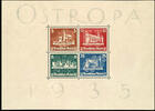 Deutsches Reich  Souvenir sheet issue 'east European stamp exhibition OS... 329,00 EUR  + 6,50 EUR frais d'envoi