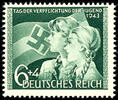 Deutsches Reich 6 Pfennig day the obligation the youth, plate flaw III '... 35,00 EUR  + 5,50 EUR frais d'envoi