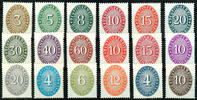 Deutsches Reich Dienstmarken 3 Pfennig 1927 - 1933 to 60 penny straw hat... 109,00 EUR  + 6,50 EUR frais d'envoi