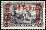 Deutsche Post in China 3 Mark with overprint 'China 1 1/2 Dollar', unuse... 29,00 EUR  + 5,50 EUR frais d'envoi