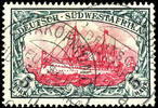 Deutsch-Südwest-Afrika 3 Pfennig to 5 Mark imperial yacht, without water... 109,00 EUR  + 6,50 EUR frais d'envoi