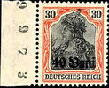Rumänien  15 B. On 15 Pfg - 40 B. On 30 Pfg, without overprint 'M. V. I.... 269,00 EUR  + 6,50 EUR frais d'envoi