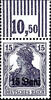Rumänien  15 B. On 15 Pfg Germania without overprint 'M. V. I. R', rotar... 109,00 EUR  + 6,50 EUR frais d'envoi