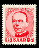 Saargebiet  15 Fr. Adolf Kolping, plate flaw I 'GFELLENVATER', perfectly... 29,00 EUR  + 5,50 EUR frais d'envoi