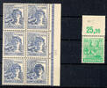 Alliierte Besetzung 84 Pf 80 and . Worker, plate flaw 957 III, 1 time in... 29,00 EUR  + 5,50 EUR frais d'envoi