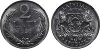 Latvia 2 Lati Latvia, 2 Lati, 1926 year, Silver, NGC, MS 63 -