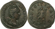 Antike Sesterce Otacilia Severa Epouse de Philippe Ier (244-249 ap J.C.) -