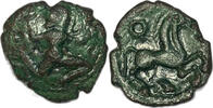 Antike bronze Bellovaques au personnage courant -