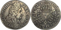 Frankreich Ecu Louis XIV (1643-1715) Ecu aux 3 couronnes Paris -
