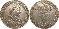 Frankreich Demi-écu Louis XIV (1643-1715) au buste juvénile Bayonne -