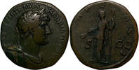 Antike Sesterce Hadrien (117-138 Ap. J.C.) -
