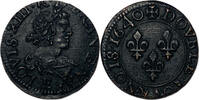 Frankreich Double tournois Louis XIII (1610-1643) 19ème type Tours -