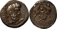 Antike Denier L.Titurius Sabinus (89 av J.C.) -