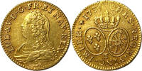 Frankreich Louis XV Louis d'or aux lunettes 173(3) Nantes -
