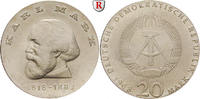 Commemoratives 20 Mark 20 Mark 1968. Marx. Jaeger 1521. -