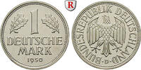 Standard currency 1 DM 1 DM 1950, D, Nickel (magnetisch). Abbildung Typ. Jaeger 385; Schaaf 385/ M1. -