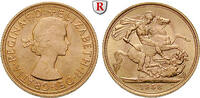 Great Britain Sovereign Elizabeth II, 1952-2022, Gold, 7,98 g -