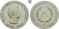 Commemoratives 10 Mark 10 Mark 1966. Schinkel. Jaeger 1517. -