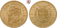 Italy 10 Lire Kingdom Of Italy, Vittorio Emanuele II, 1861-1878, Gold, 3,2258 g -