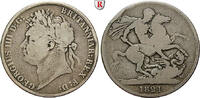 Great Britain Crown George IV, 1820-1830 -