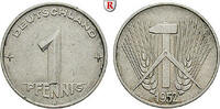 Standard currency 1 Pfennig 1 Pfennig 1953, E, Al. -