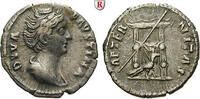 Denarius Faustina Senior, wife of Antoninus Pius, +141 -