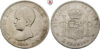 Spain 5 Pesetas Alfonso XIII, 1886-1931 -