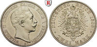 Preussen 2 Mark Wilhelm II., 1888-1918, 2 Mark 1888, A. Jaeger 100. -