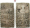 Japan 2 Shu (Nishu Gin) Bunsei, 1818-1830 -