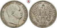 Brandenburg-Prussia Vereinstaler Kingdom of Prussia, Wilhelm I., 1861-1888 -