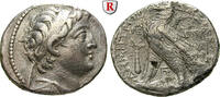 Syria Tetradrachm Seleucid Kingdom, Demetrios II, 2nd reign, 129-125 BC -