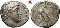 Syria Tetradrachm Seleucid Kingdom, Demetrios II, 2nd reign, 129-125 BC -