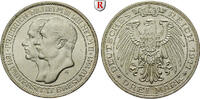 Preussen 3 Mark Wilhelm II., 1888-1918, 3 Mark 1911, A. Universität Breslau. Jaeger 108. -