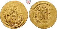 Byzantium Solidus of 23 siliquae Mauricius Tiberius, 582-602, Gold, 4,26 g -