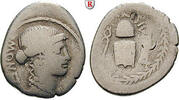 Denar T. Carisius, 46 BC -