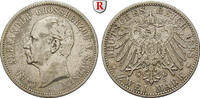 Sachsen-Weimar-Eisenach 2 Mark Carl Alexander, 1853-1901, 2 Mark 1898, A. Zum 80. Geburtstag. Jaeger 156. -