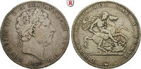 Great Britain Crown 1820 George III, 1760-1820 ss, Rdf. 170,00 EUR  + 10,00 EUR frais d'envoi