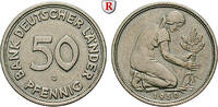 Standard currency 50 Pfennig 1950 G 50 Pfennig 1950, G, Cu-Ni. Bank Deut... 190,00 EUR  + 10,00 EUR frais d'envoi