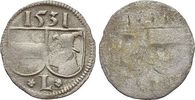 Leuchtenberg-Hals Einseitiger Pfennig Johann VI. 1487-1531. -