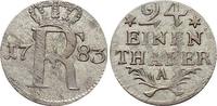 Brandenburg-Preussen 1/24 Taler Friedrich II. 1740-1786, Münzstätte Berlin. -