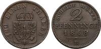 Brandenburg-Preussen CU-2 Pfennig Wilhelm I. 1861-1888. -