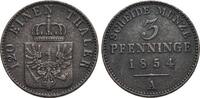 Brandenburg-Preussen CU-3 Pfennig Friedrich Wilhelm IV. 1840-1861. -