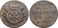 Mainz-Erzbistum CU-3 Pfennig Emmerich Joseph von Breitbach-Bürresheim 1763-1774. -